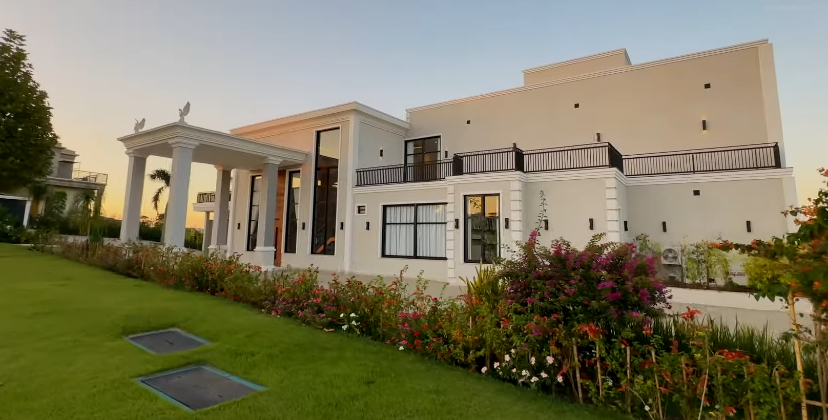 Projeto residencial construído com EPS