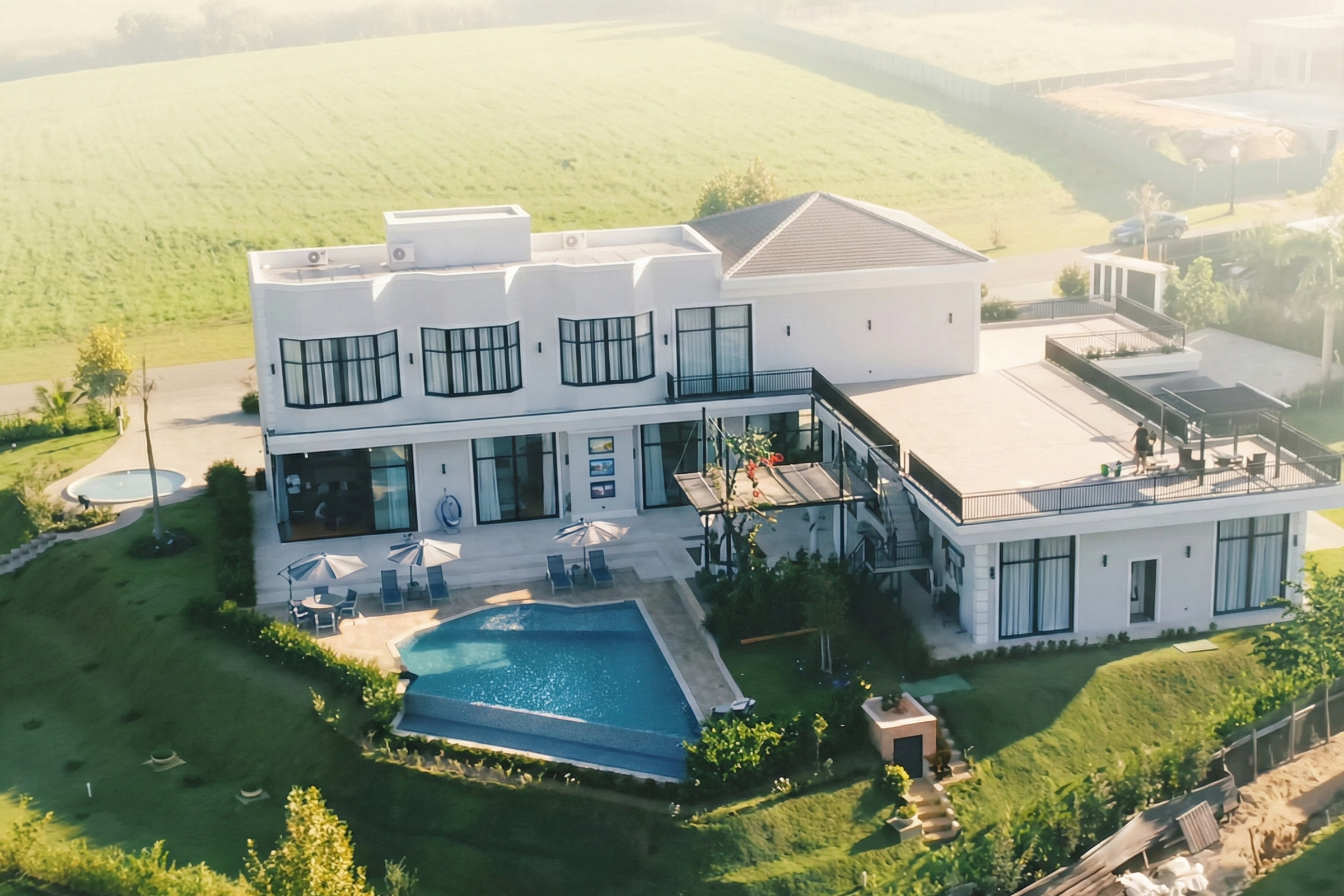 Projeto residencial de alto padrão em EPS